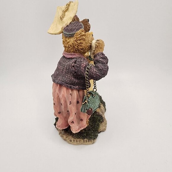 Vintage 2000 Boyds Bears "Momma Berriproud with Jamie...Seize the Day" with Box - Picture 6 of 12